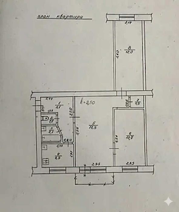 Apartment in Poltava, Koloniya - More