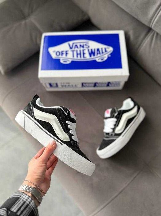 Vans KNU Skool Кросівки Ванс Кню скул Ванси ПРЕМІУМ