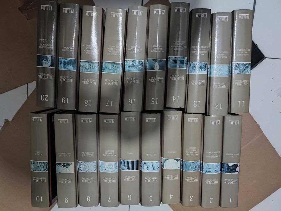 História Universal - 20 Volumes - Edição Público