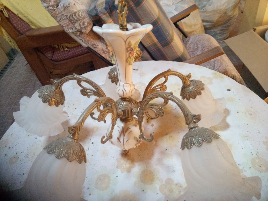 Vendo conjuntos de 5 candeeiros