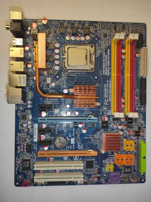 Материнська плата Gigabyte ga-p35-ds3p + XEON L5430 ! комплект