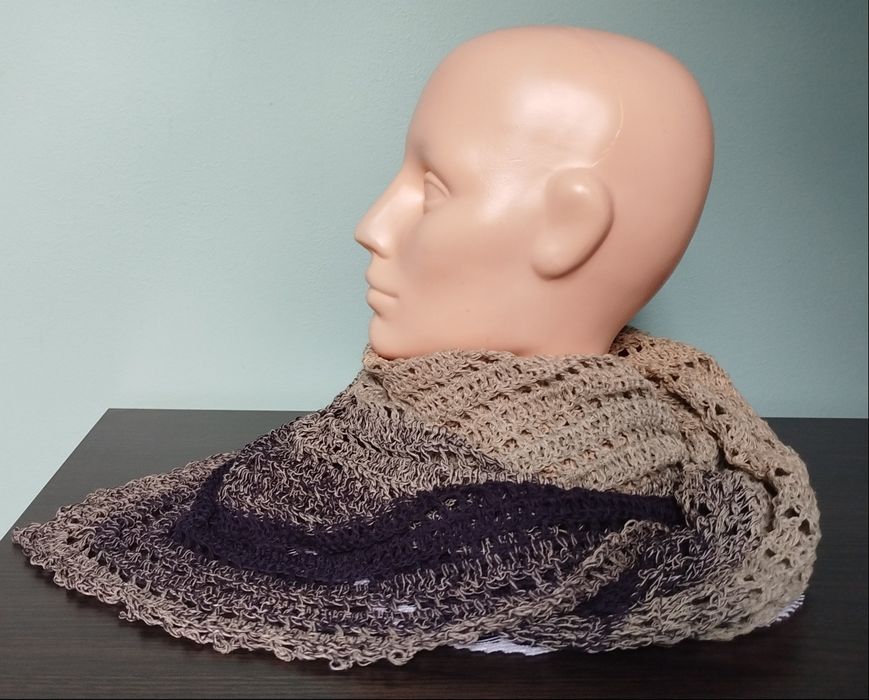 Chusta bawełniana, handmade