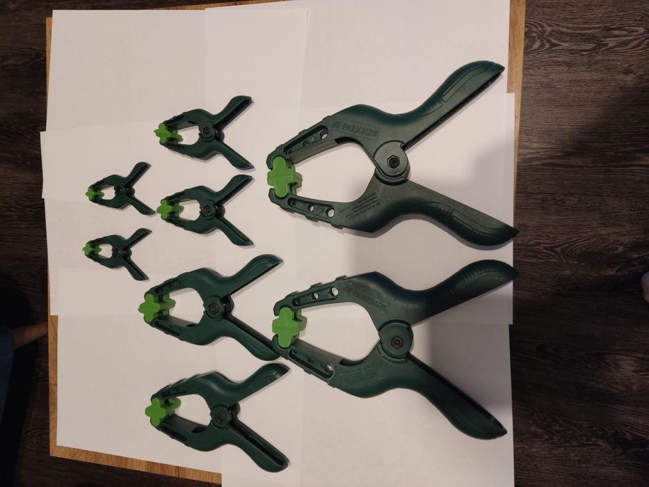 Zestaw ścisków stolarskich ( 8 sztuk)