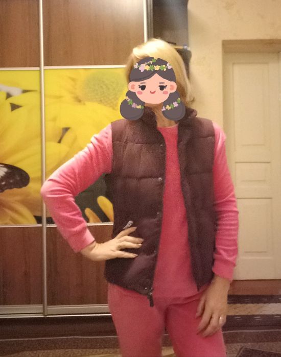 Тепла стьобана жилетка