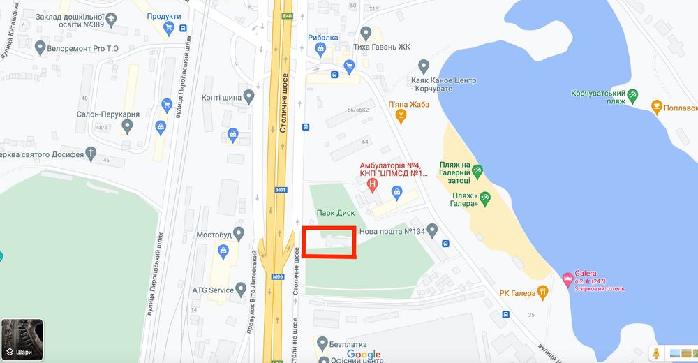 Фасад- 17соток - Столичне шосе, будівля 180м2