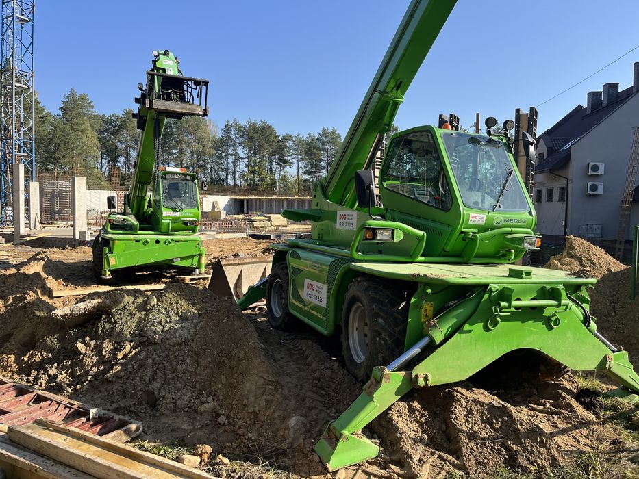 Wynajem ładowarek teleskopowych