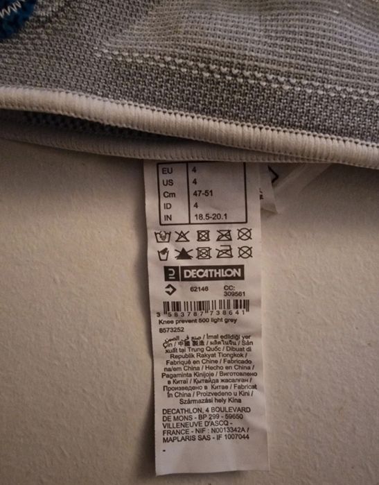 Joelheira de compressão