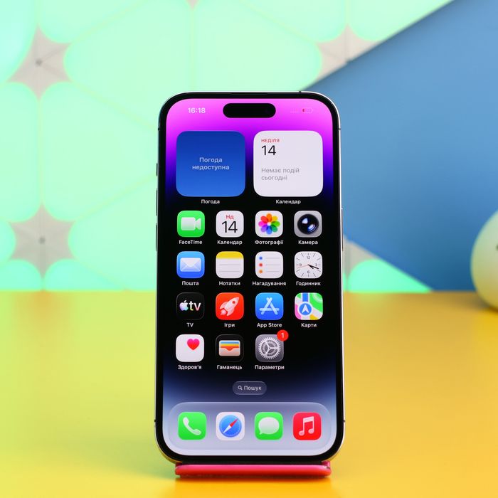 Смартфон Apple iPhone 14 Pro 256GB Deep (169096) Б/У З ГАРАНТІЄЮ