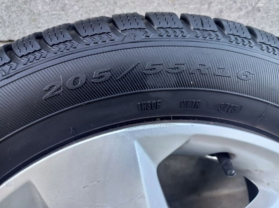 Koła opel 5x105 zimowe 205/55r16