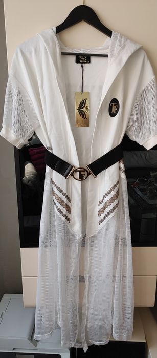 Kardigan narzutka plażowa Tatu nowa universalny s m l xl