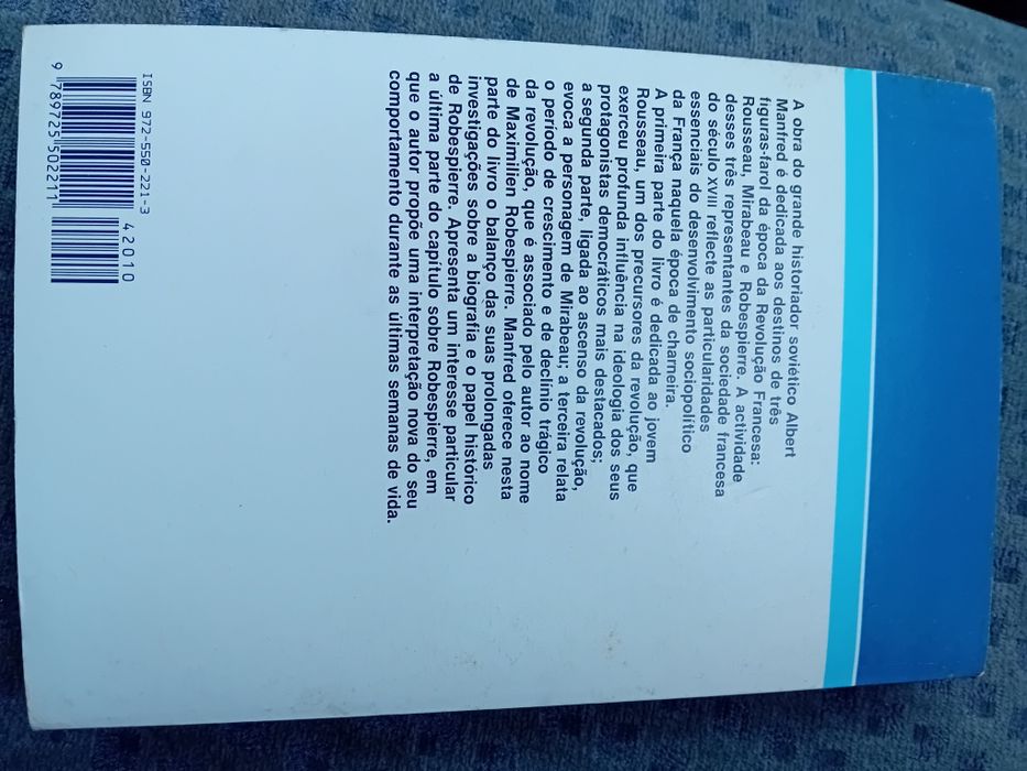 Rousseau, Mirabeau, Robespierre