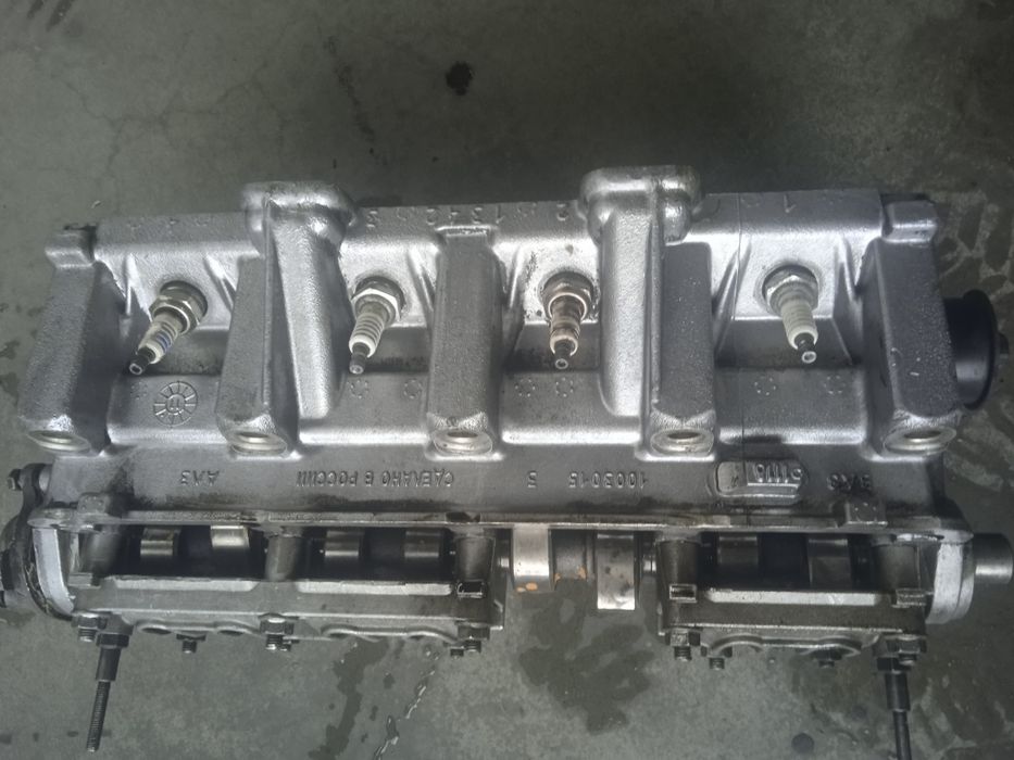 Головка ГБЦ Ваз 2110,1,6 инжектор,8 клапанная, двигатель 118, в рабоче