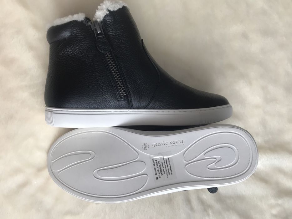 Зимові шкіряні черевики, снікерси. Kenneth Cole