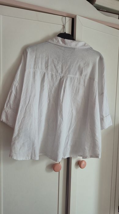 Nowa z metką koszula damska lniana Zara r. L