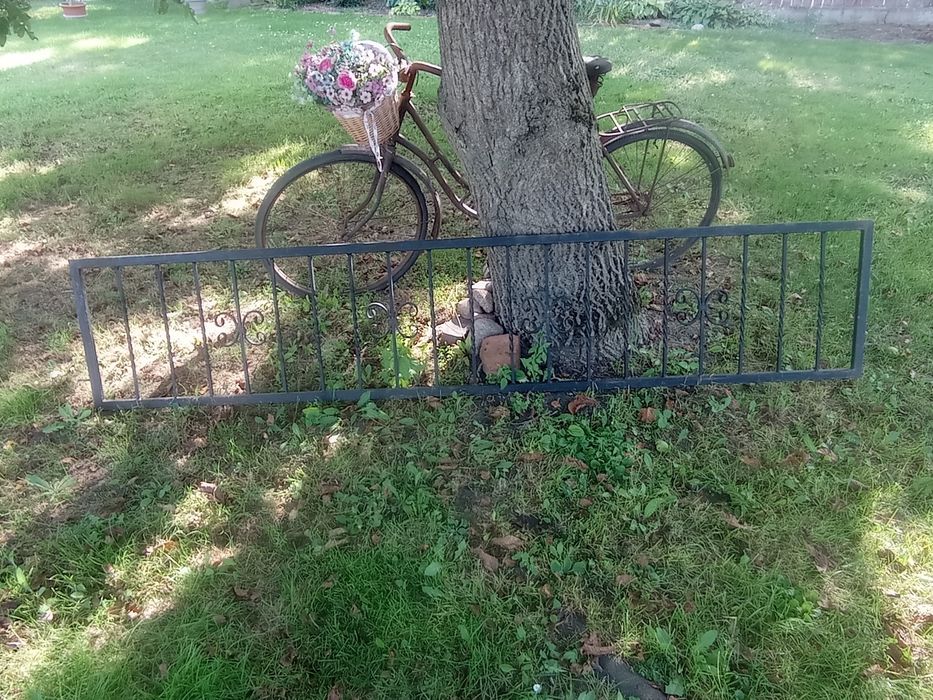 Płotki 6 sztuk stalowe