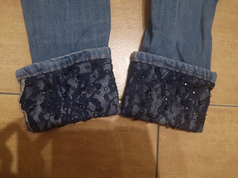 Spodnie jeansowe damskie