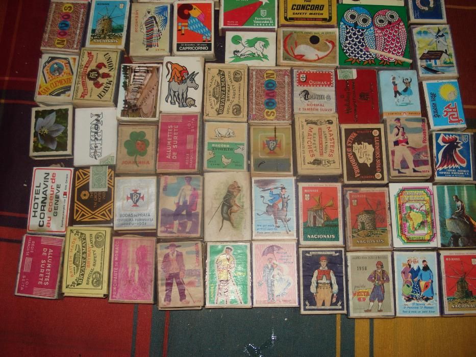 coleção de caixas 80