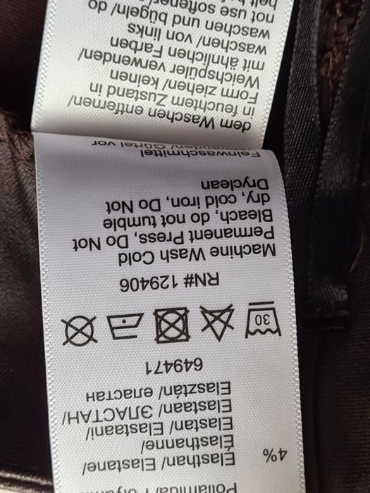 Spódnica mini imitacja skóry Rainbow dla BonPrix rozm. M/38 nowa