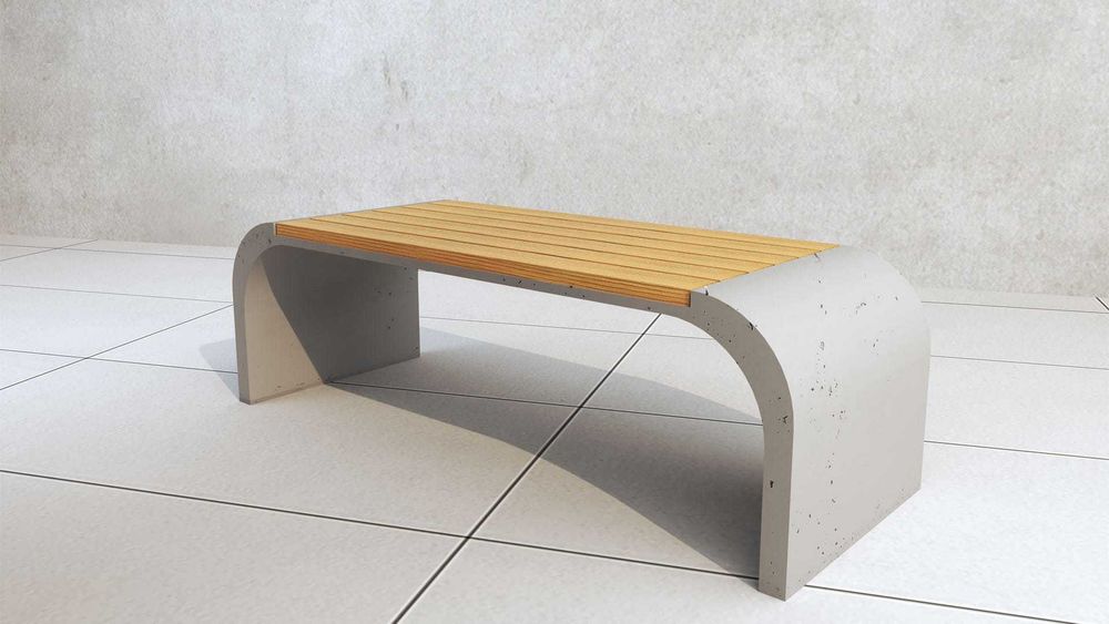 Ławka betonowa |nowoczesny design|ogrodowa|beton architektoniczny