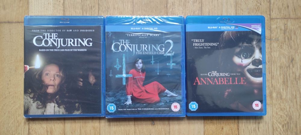 Waterworld Edição Especial, The Last Movie, The Conjuring Blu-rays