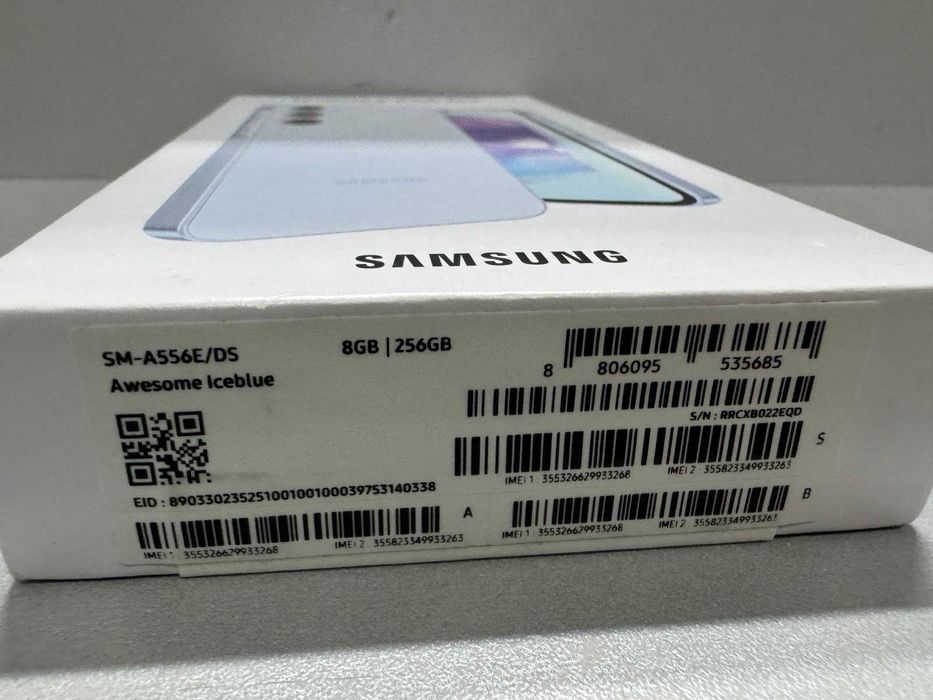 Samsung A55 5G (SM-A556E/DS)  8/256 ice blue Новий!