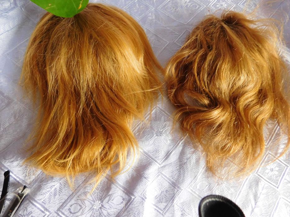 Натуральные волосы, шиньон,