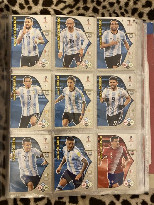 Karty piłkarskie - Mundial 2018 z 8 kartami limitowanymi