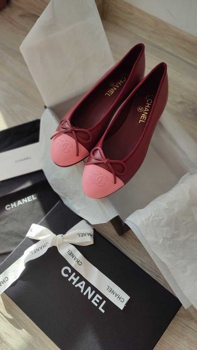 Damskie baleriny Chanel