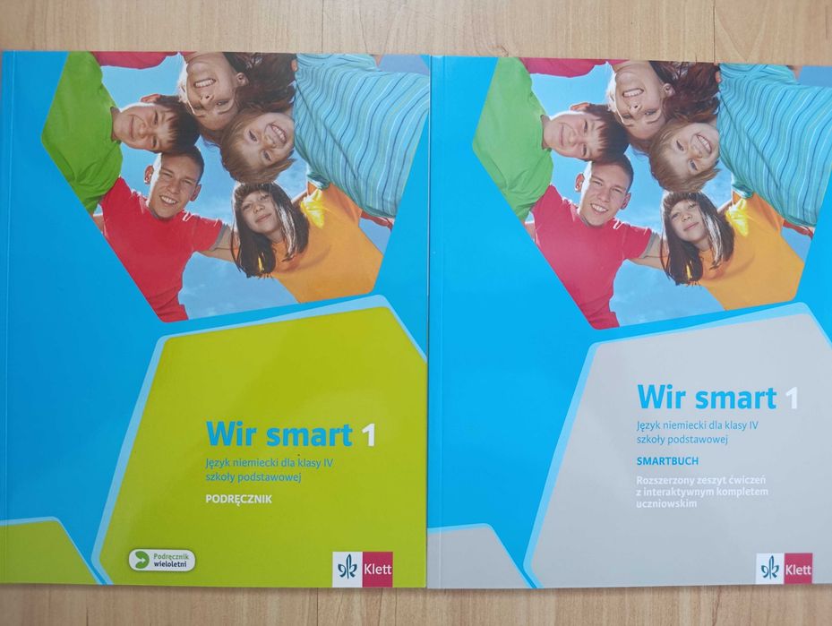 NOWE podręcznik + ćwiczenie - Wir smart 1 - klasa IV