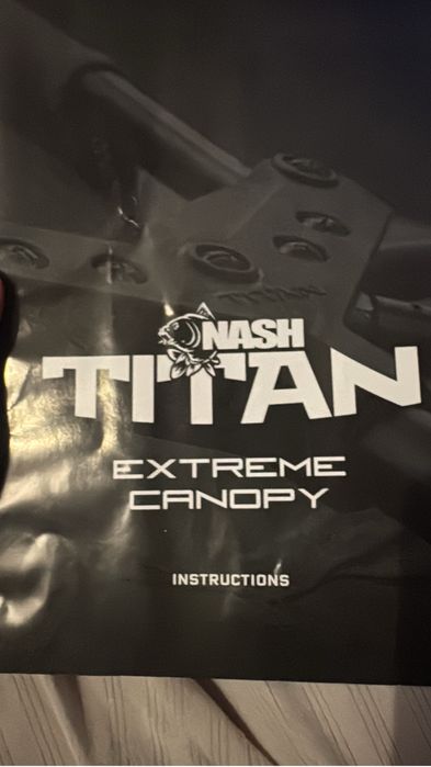 Nash Titan T1 CAMO EXTREME canopy - narzuta