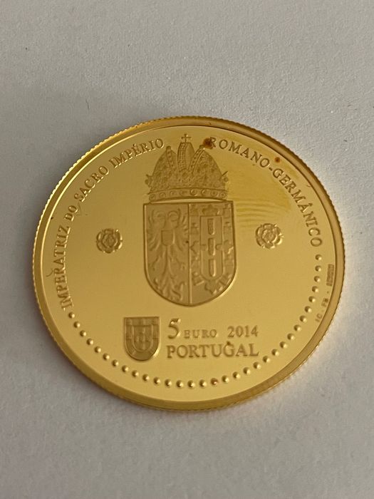 Moedas 5€ ouro proof - várias