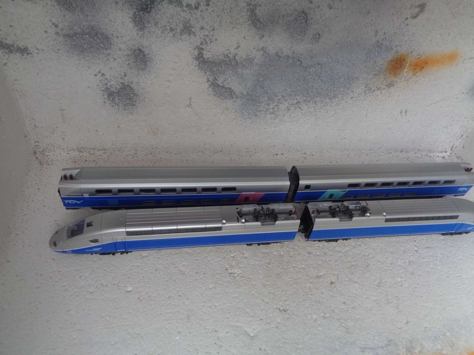 1:87 Mehano TGV duplo com luz pista comboio