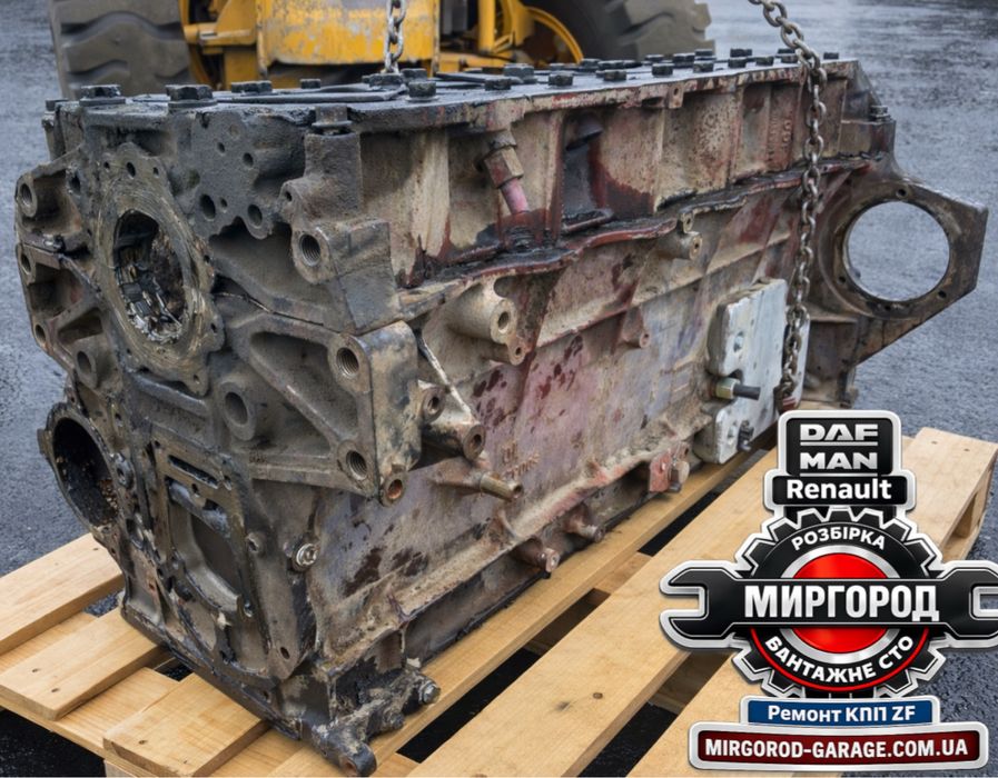 Блок циліндрів Case New Hol cursor 10 Iveco коленвал розбірка разборка