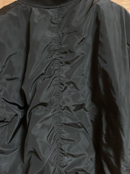 Бомбер H&M Divided чорний L-XL мілітарі стиль
