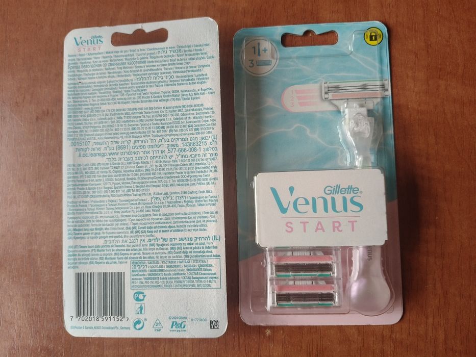 Maszynka Gillette Venus 3 nożyki