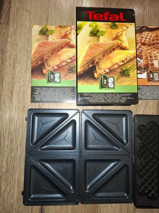 Plytki do gofrownicy tefal snack collection.