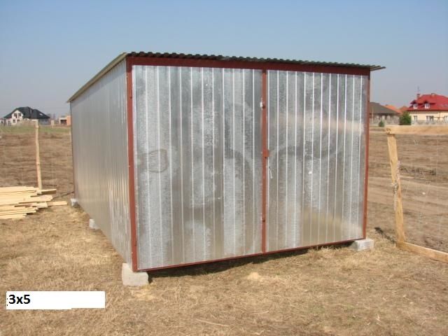 Garaz blaszak pakamera 3x5 2100zl montaz gratis woj.łódzkie