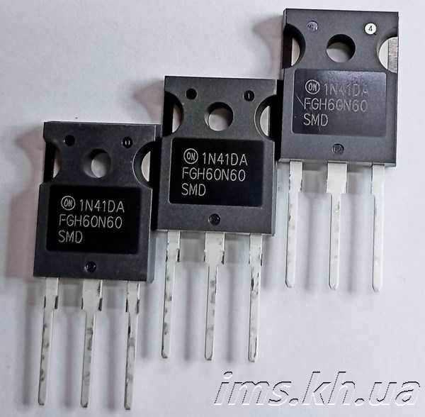 Транзистори польові мосфети біполярні IGBT потужні та smd