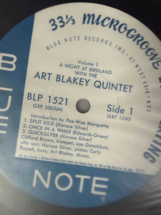 Art Blakey – A Night At Birdland Volume 1 | Blue Note GXF‑3003 (Japan, record NM)