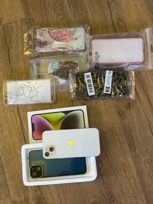 iPhone 14 Plus, Starlight, 128GB w bardzo dobrym stanie