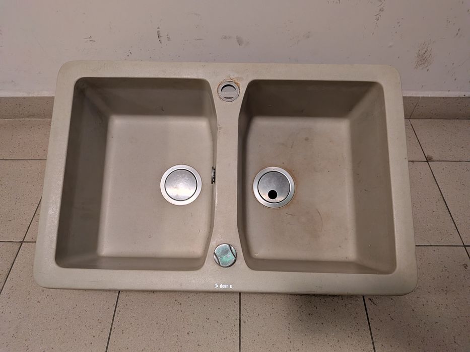 Zlew kuchenny dwukomorowy Deante