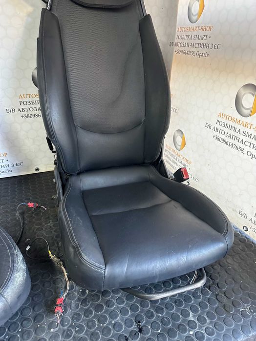 Сидіння шкірянні  Smart Fortwo 450 1998–2007 підігрів подушка безпеки