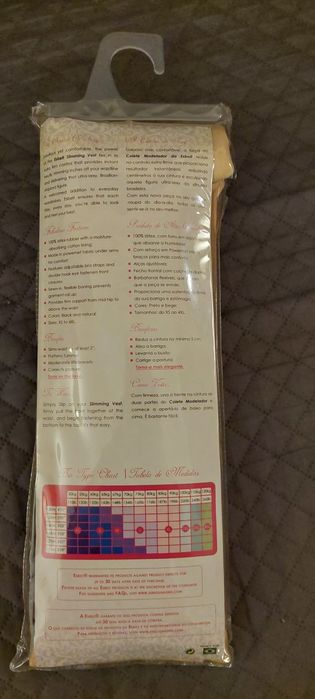 Cinta / colete Modelador Beje. A Nova a estrear. 3XL