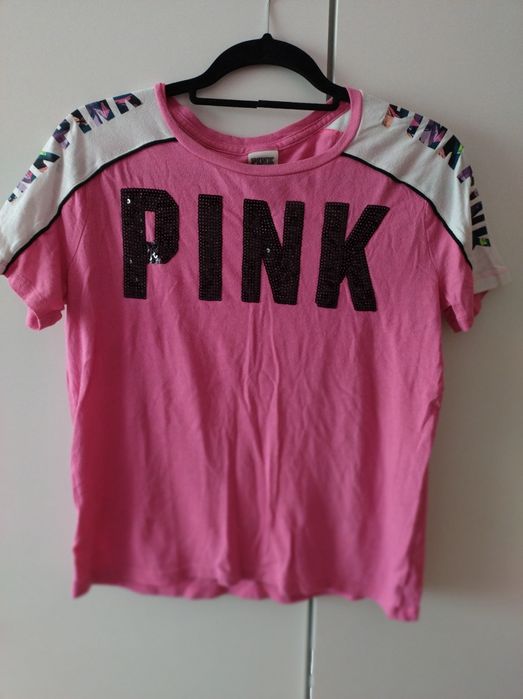 Koszulka t-shirt damski Pink Victoria's Secret