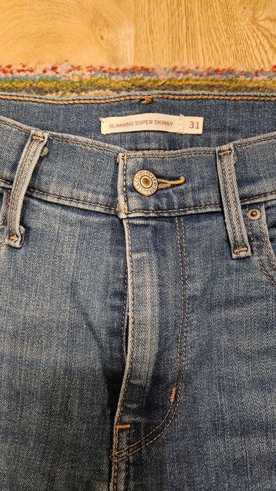 Spodnie jeansy skinny 31/34