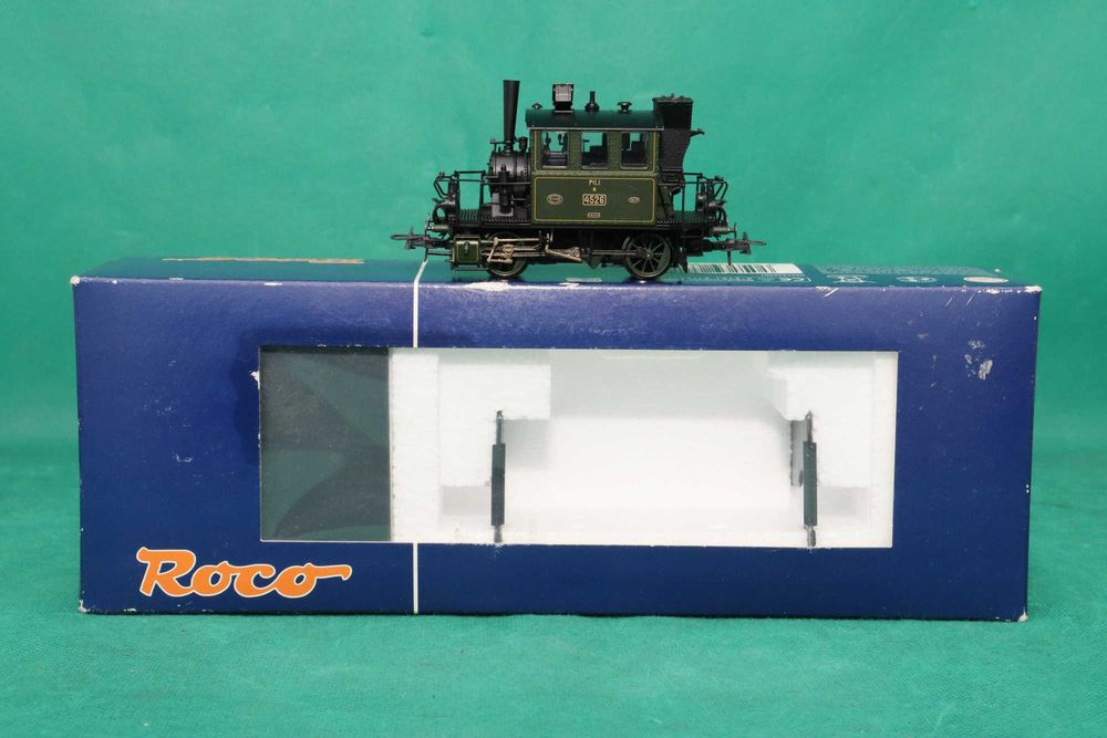 ROCO 63228 Glaskasten rzadki parowóz skala HO do kolejki Piko