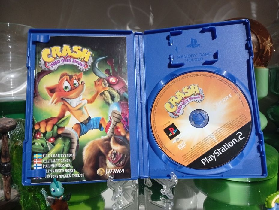 Crash Mind over mutant, PS2, Play station, gra ,
Grę na PS2 
Crash Min