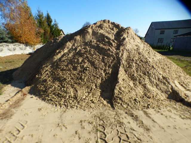 Piasek Piach  pod fundamenty