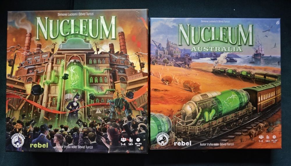 Nucleum + dodatek Australia PL gra planszowa