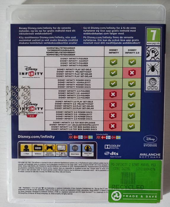 Gra Disney Infinity 2.0 PlayStation 3 (PS3)